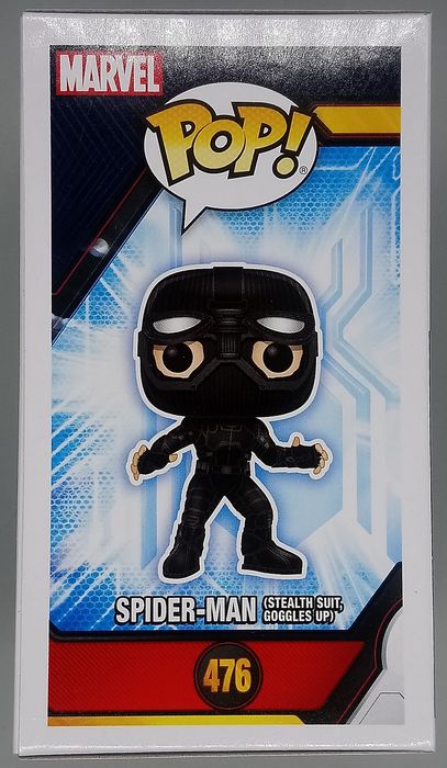 #476 Spider-Man (Stealth Suit- Goggles Up) Marvel Far From H Funko POP