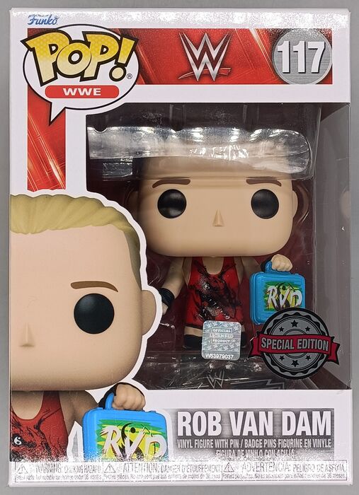 #117 Rob Van Dam - WWE Funko POP