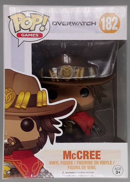 182 McCree - Overwatch - Funko POP - Box Damaged