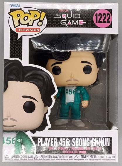 1222 Player 456: Seong Gihun - Squid Game - Box Damaged Funko POP