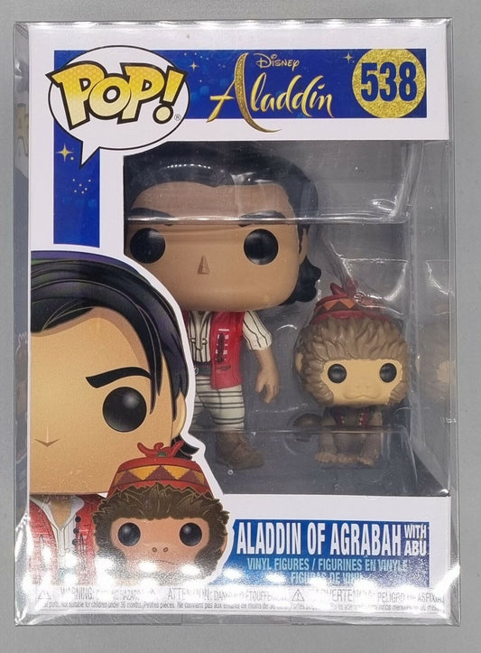 538 Aladdin of Agrabah (with Abu) - Disney Aladdin (Live) Funko POP