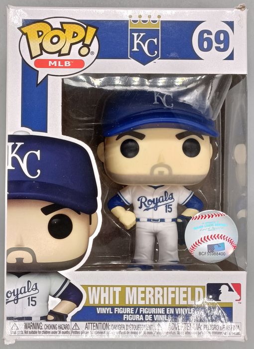 #69 Whit Merrifield - MLB Baseball Kansas City Royals Box Damaged Funko POP