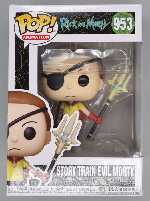 953 Story Train Evil Morty - Pop Animation Funko POP