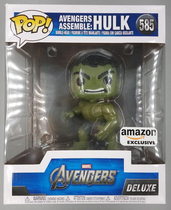 #585 Avengers Assemble: Hulk - Deluxe - Marvel Funko POP