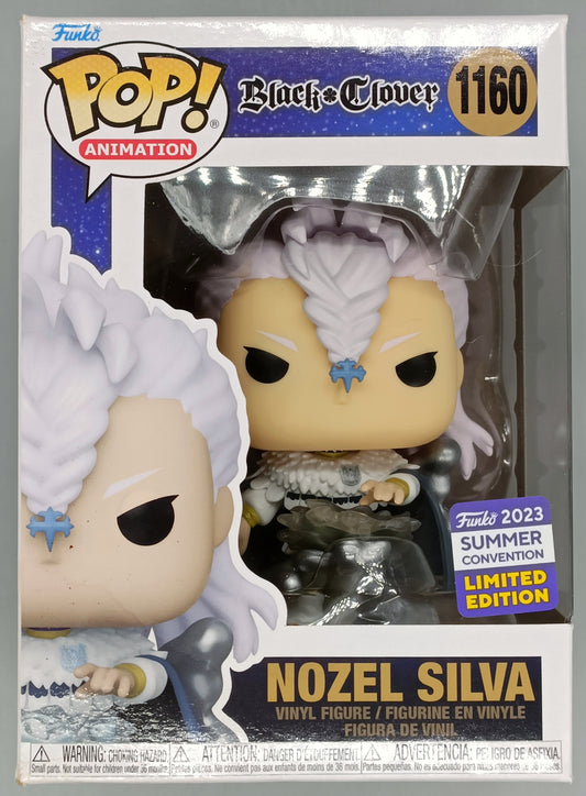 #1160 Nozel Silva - Black Clover - 2023 Con - Box Damaged Funko POP