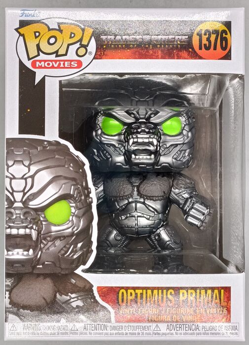 #1376 Optimus Primal - Transformers - Box Damaged Funko POP