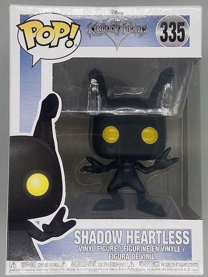 335 Shadow Heartless - Disney Kingdom Hearts Funko POP - Damaged Box