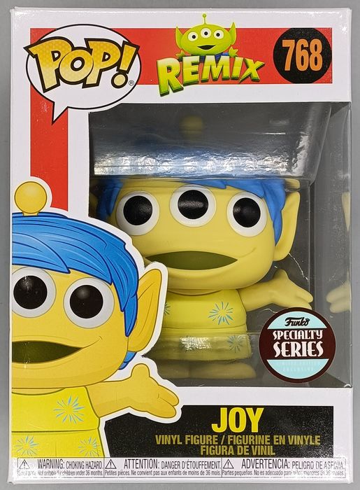 #768 Joy (Alien) - Disney Toy Story Inside Out Funko POP