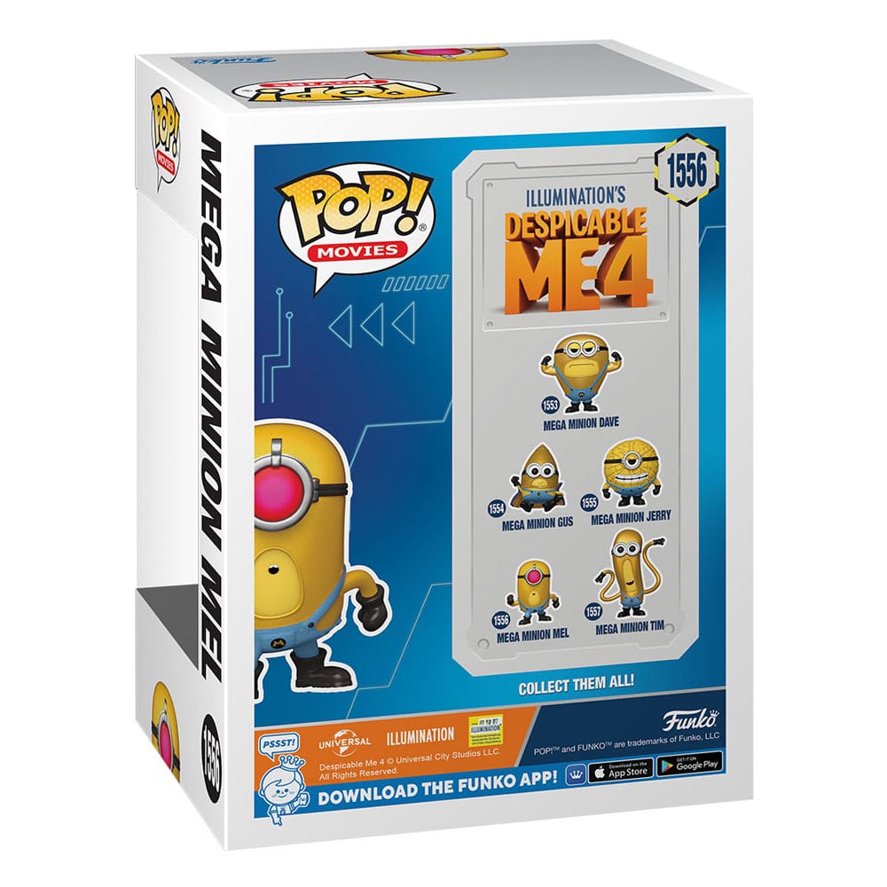 #1556 Mega Minion Mel - Despicable Me 4 Funko POP Preorder