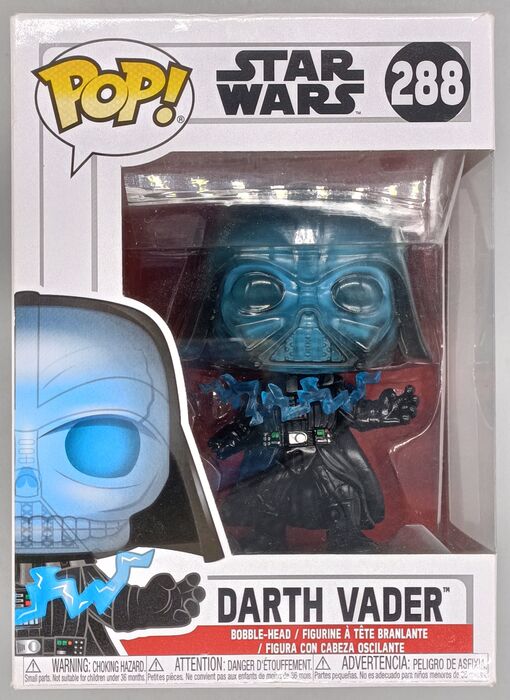 #288 Darth Vader (Electrocuted) - Star Wars - Box Damaged Funko POP