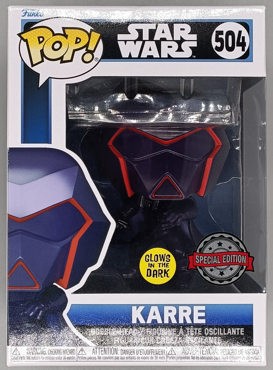504 Karre Glow - Star Wars Visions Funko POP - Brand New