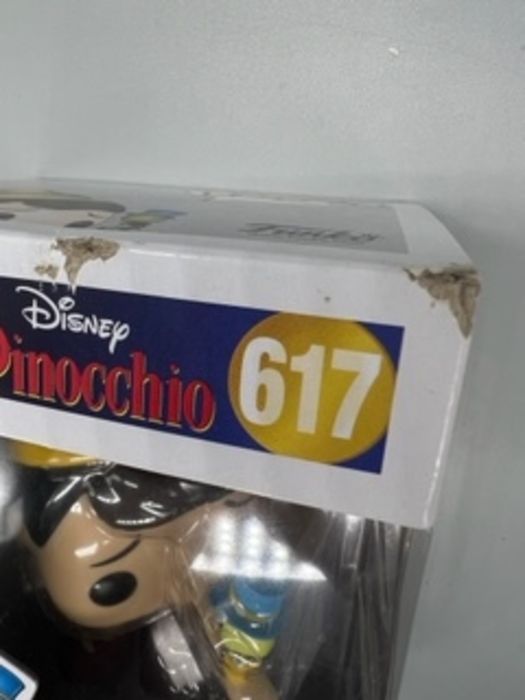 #617 Pinocchio (Jiminy Cricket) Disney Pinocchio - Box Damaged Funko POP