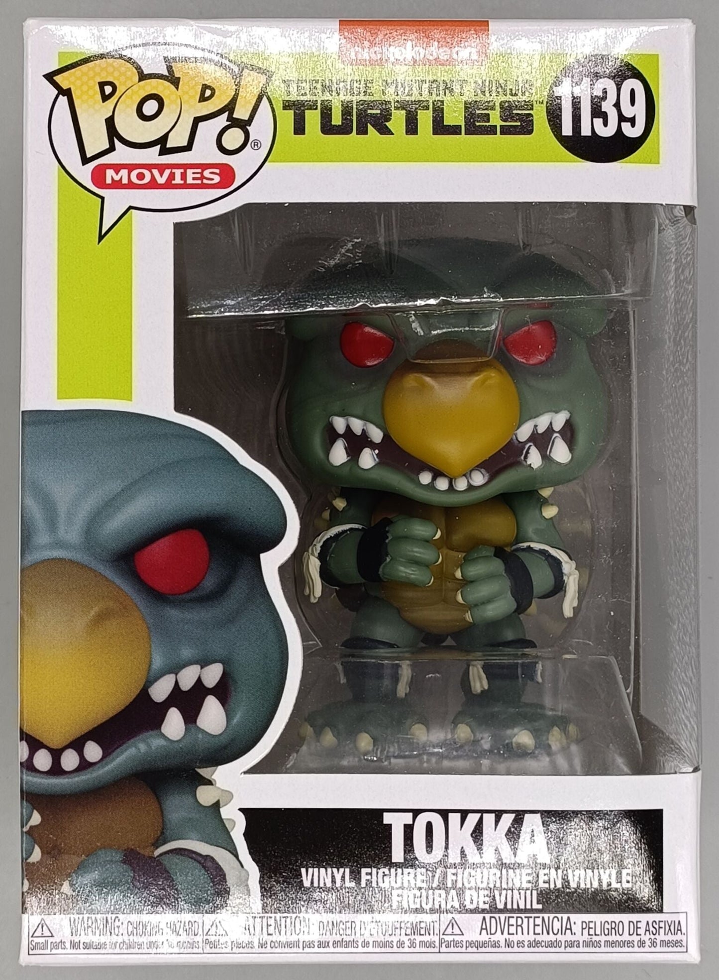 1139 Tokka - Teenage Mutant Ninja Turtles TMNT 2: Secret of the Ooze - Funko POP - Box Damaged
