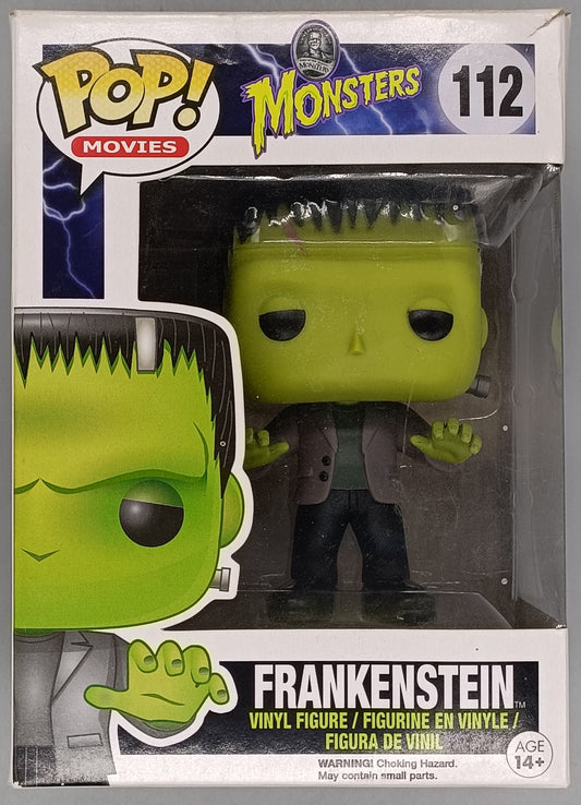 #112 Frankenstein - Monsters Horror Box Damaged Funko POP