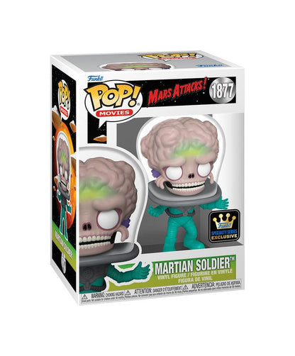 1877 Martian Soldier (Arms Wide) - Mars Attacks Funko POP - Brand New