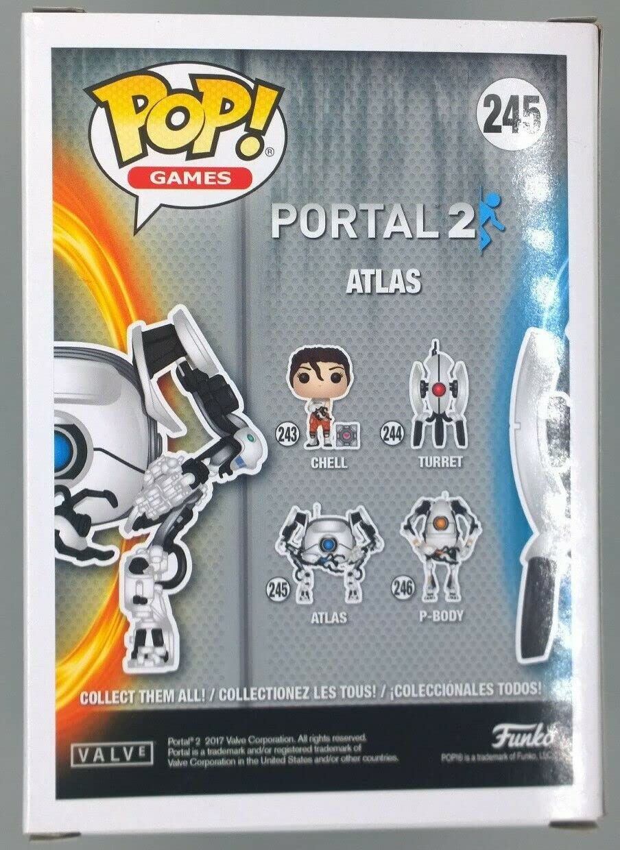 245 Atlas - Portal 2 - Funko POP - Box Damaged