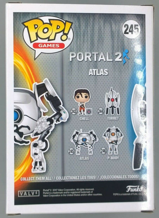245 Atlas - Portal 2 - Funko POP - Box Damaged