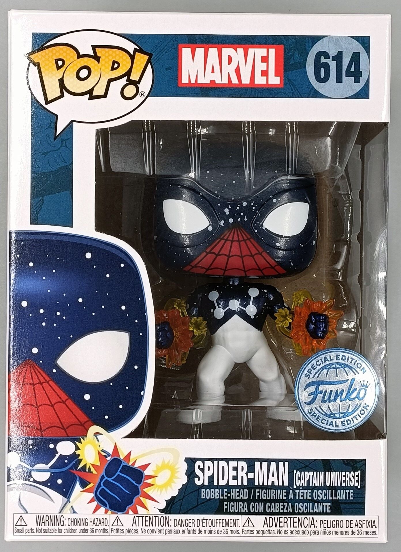 614 Spider-Man (Captain Universe) - Marvel Funko POP - Brand New
