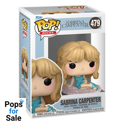 Sabrina Carpenter POP! Rocks Vinyl Figure Sabrina in Night Gown 9 cm