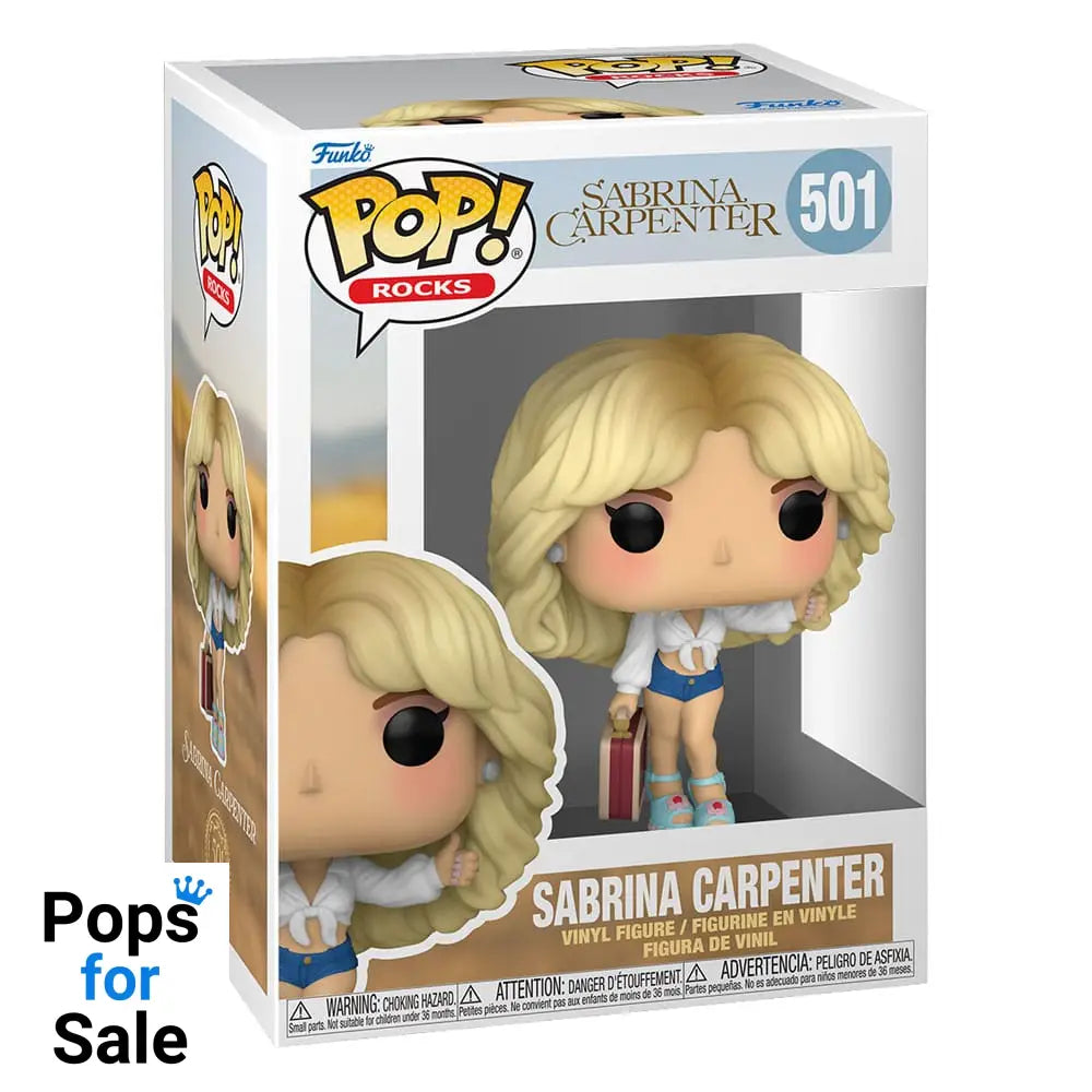 Sabrina Carpenter POP! Rocks Vinyl Figure Manchild 9 cm