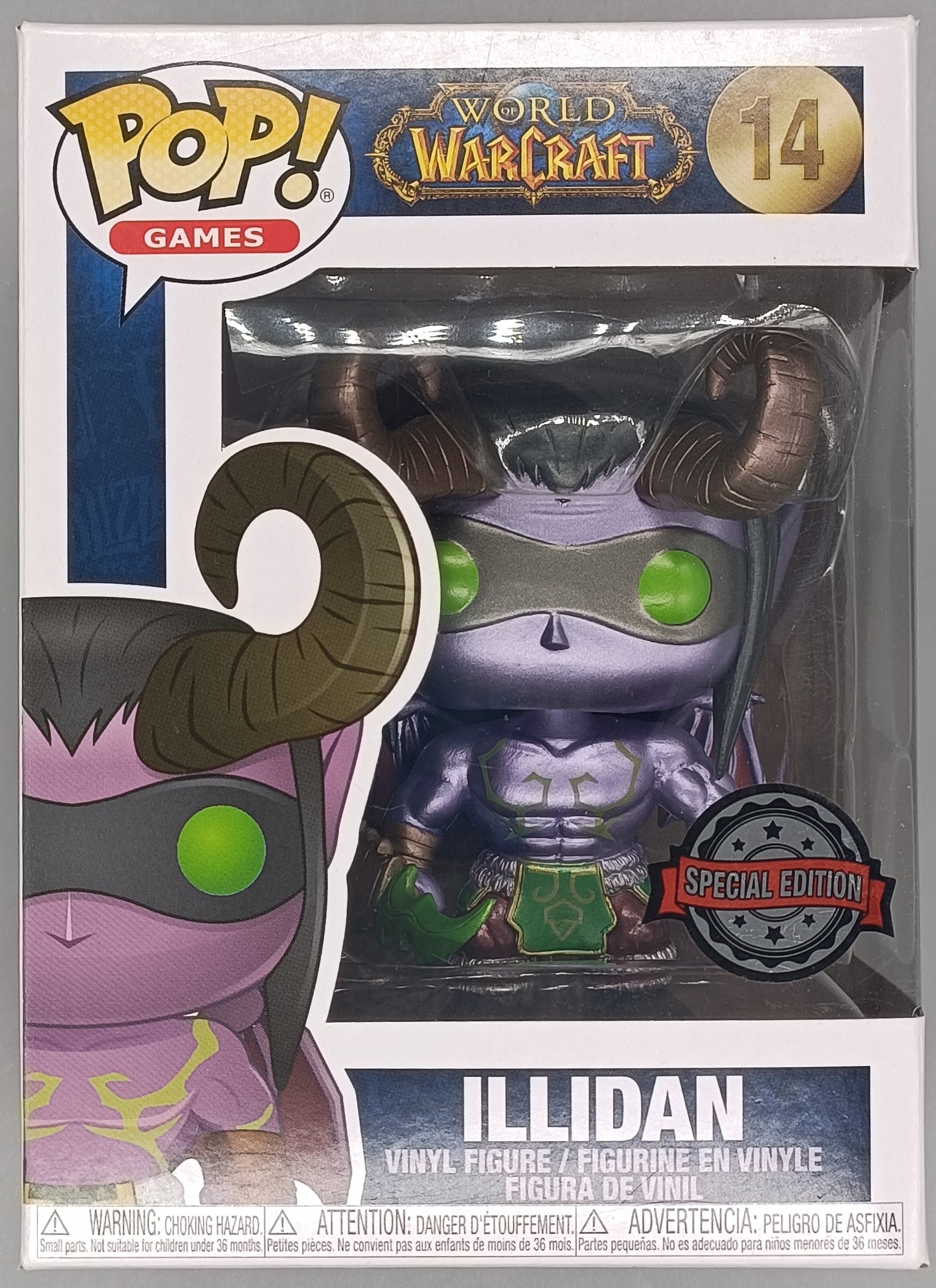 #14 Illidan - Metallic - World of Warcraft Funko POP