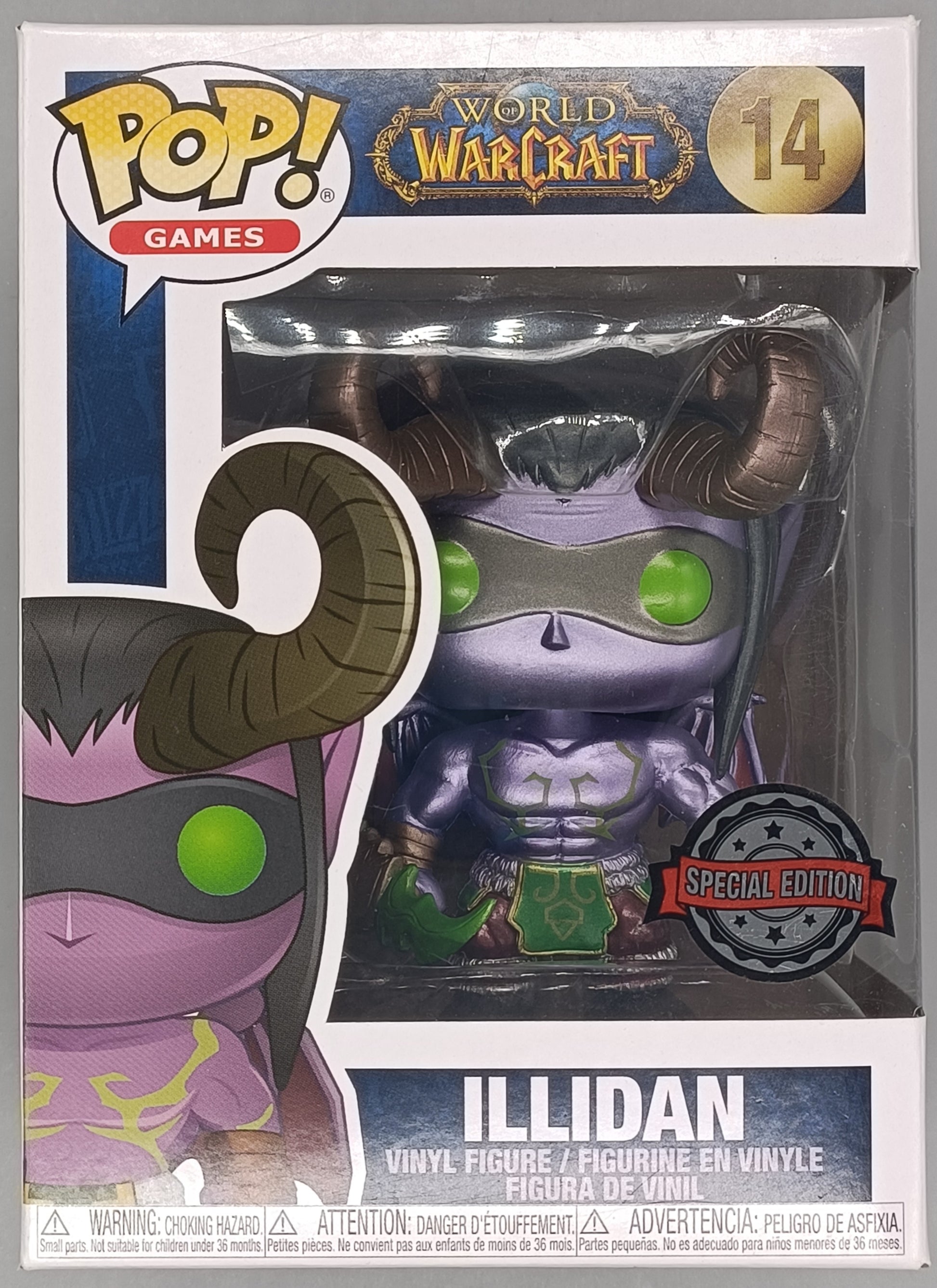 #14 Illidan - Metallic - World of Warcraft Funko POP