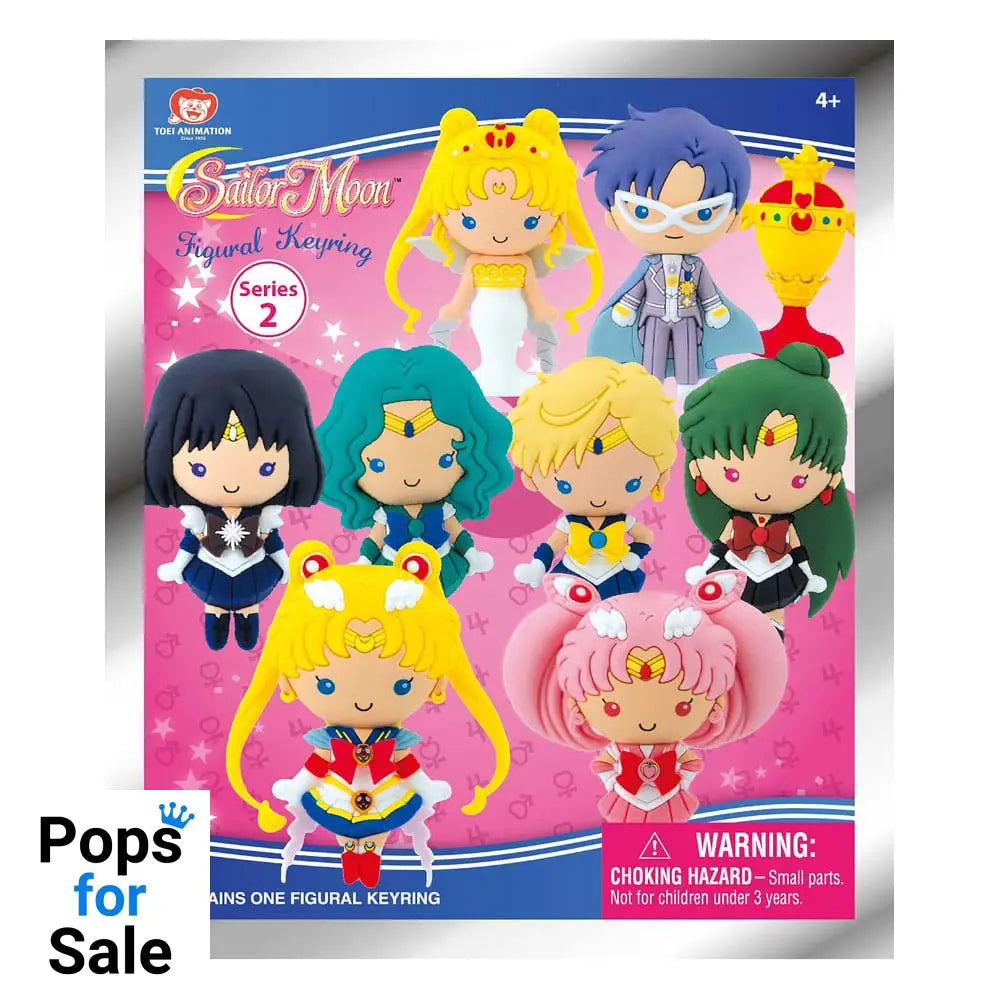 Sailor Moon 3D PVC Bag Clips Series 4 Display (24)