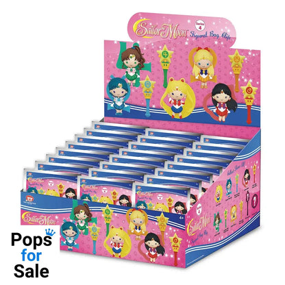 Sailor Moon 3D PVC Bag Clips Series 4 Display (24)
