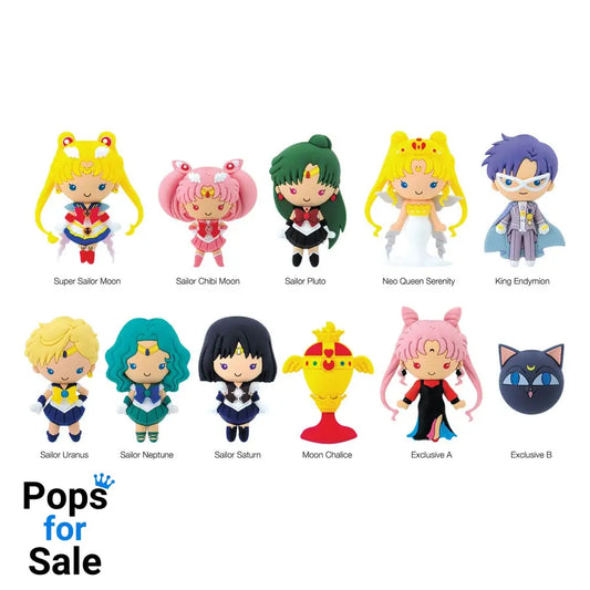 Sailor Moon 3D PVC Bag Clips Series 4 Display (24)