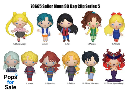 Sailor Moon 3D PVC Bag Clips Series 5 Display (24)