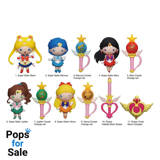 Sailor Moon 3D PVC Bag Clips Series 7 Display (24)