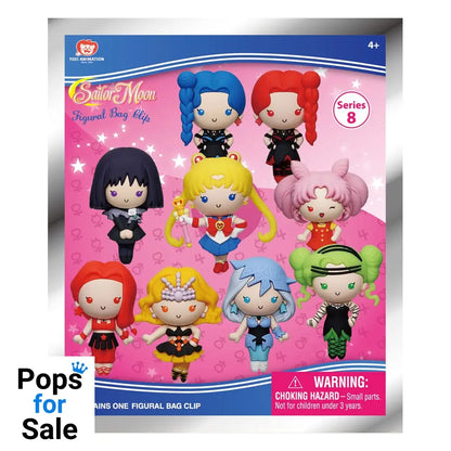 Sailor Moon 3D PVC Bag Clips Series 8 Display (24)