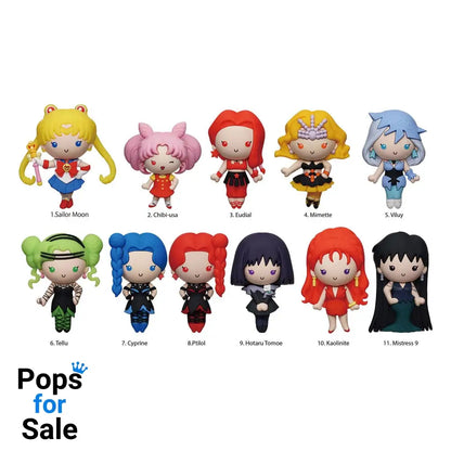 Sailor Moon 3D PVC Bag Clips Series 8 Display (24)