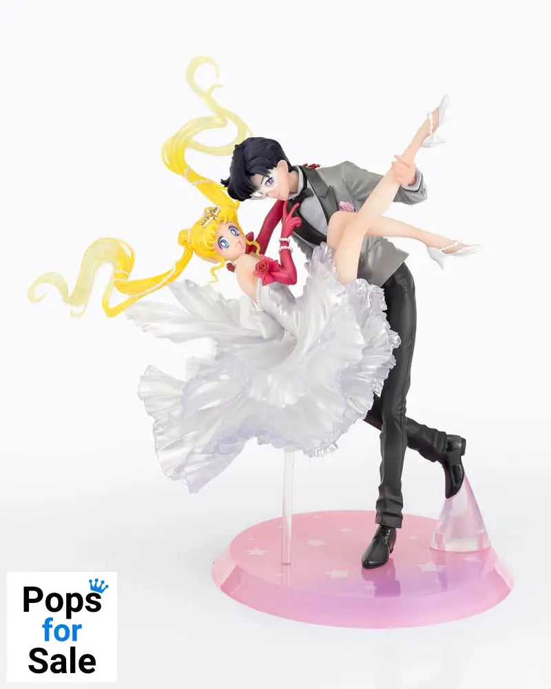 Sailor Moon FiguartsZERO Chouette PVC Statue Usagi & Tuxedo Mask Moonlight Glow Edition 24 cm Statues