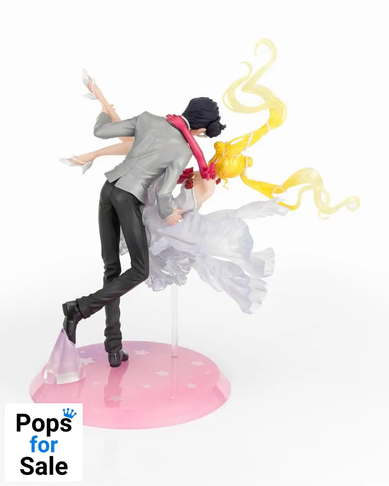 Sailor Moon FiguartsZERO Chouette PVC Statue Usagi & Tuxedo Mask Moonlight Glow Edition 24 cm