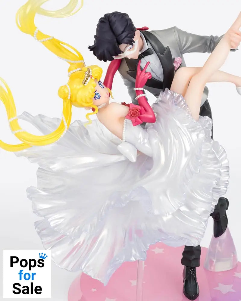 Sailor Moon FiguartsZERO Chouette PVC Statue Usagi & Tuxedo Mask Moonlight Glow Edition 24 cm Statues