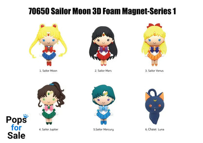 Sailor Moon Magnets blind pack Series 1 Display (12)