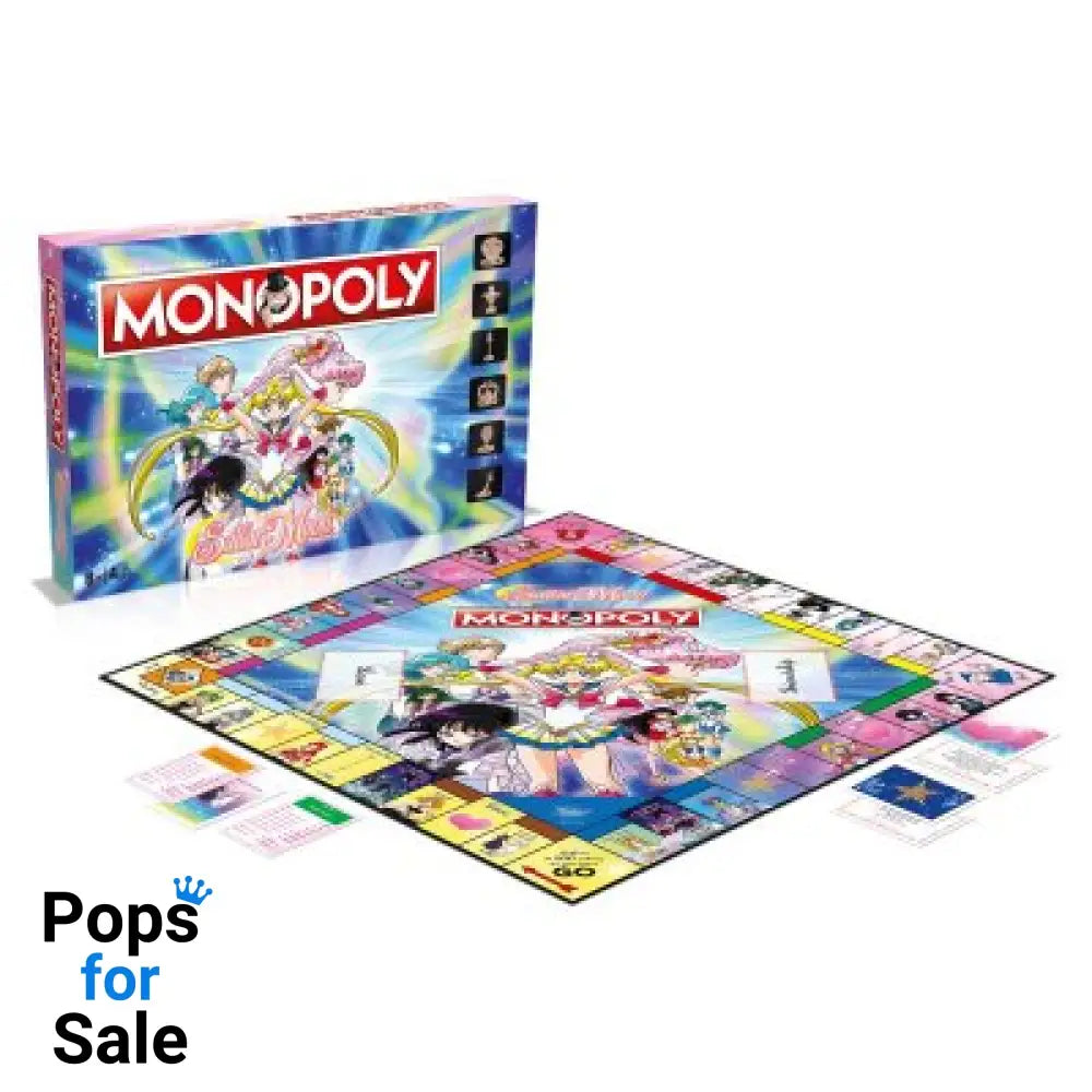 Sailor Moon Monopoly Board Games
