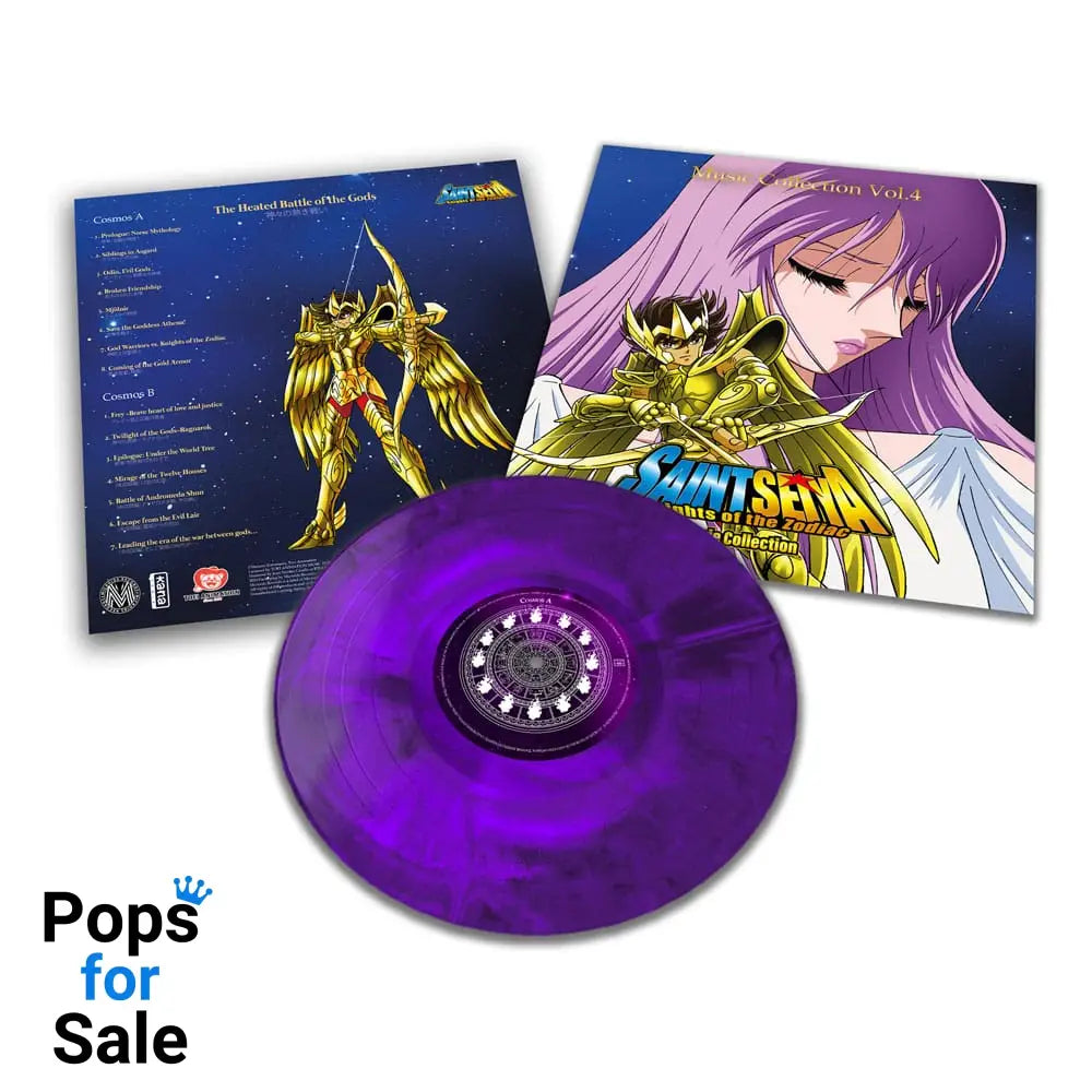 Saint Seiya Music Collection Vinyl Vol. 4 Audio (Vinyl & CD)