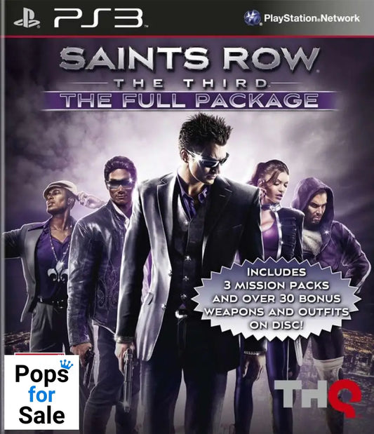 Saints Row The Third: The Full Package for Playstation 3 (PS3)