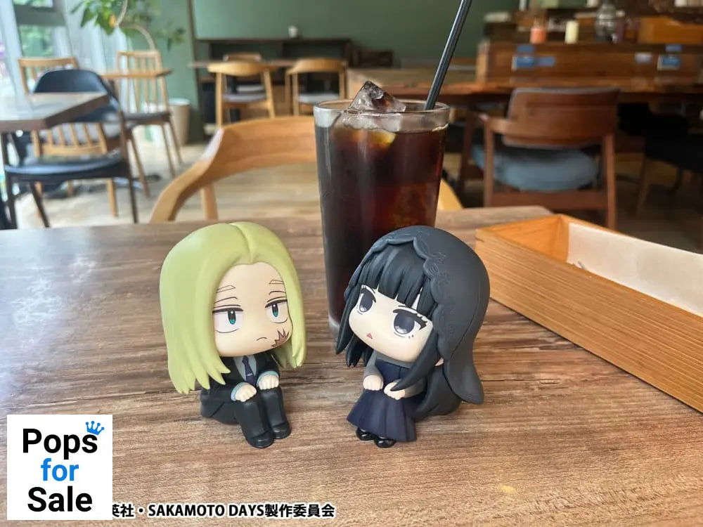 Sakamoto Days Look Up PVC Statue Shishiba & Osaragi Set (with gift) 11 cm