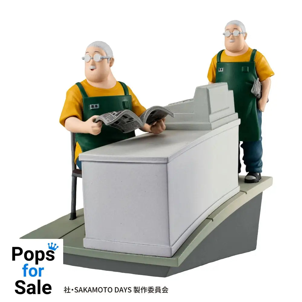 Sakamoto Days Petitrama EX Series Trading Figure 4-Set Cut Out Scenes Set 9 cm