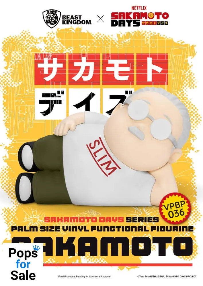 Sakamoto Days Piggy Vinyl Bank Taro Sakamoto 14 cm Banks