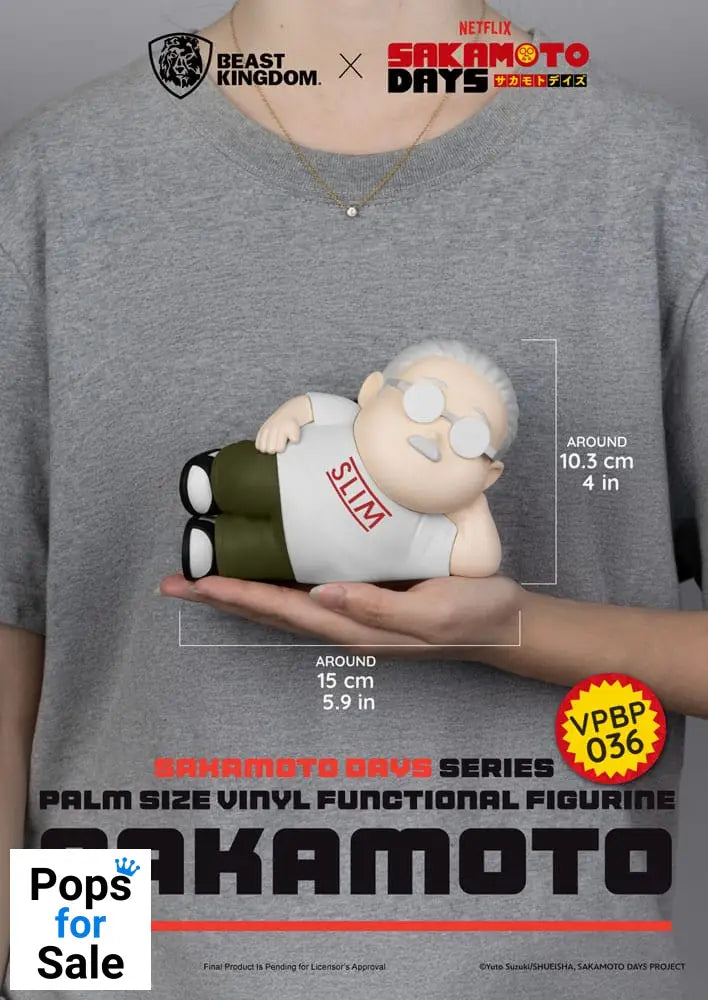 Sakamoto Days Piggy Vinyl Bank Taro Sakamoto 14 cm Banks