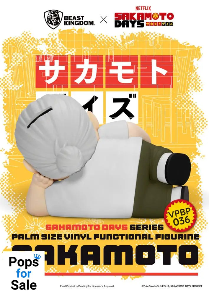 Sakamoto Days Piggy Vinyl Bank Taro Sakamoto 14 cm