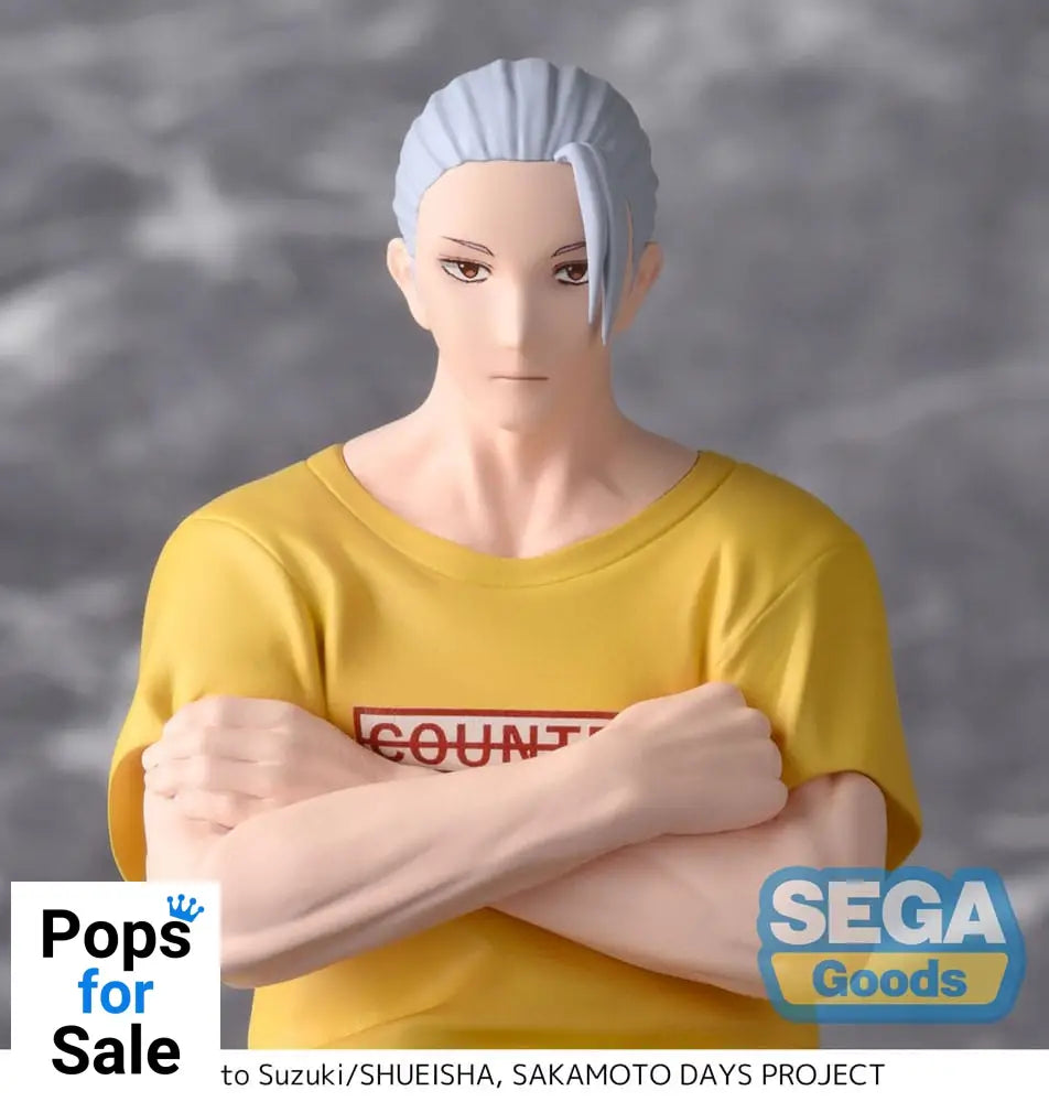 Sakamoto Days PM Perching PVC Statue Taro Sakamoto Serious Ver. 14 cm