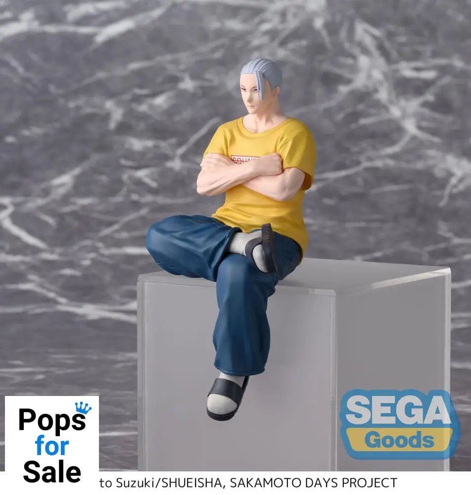 Sakamoto Days PM Perching PVC Statue Taro Sakamoto Serious Ver. 14 cm