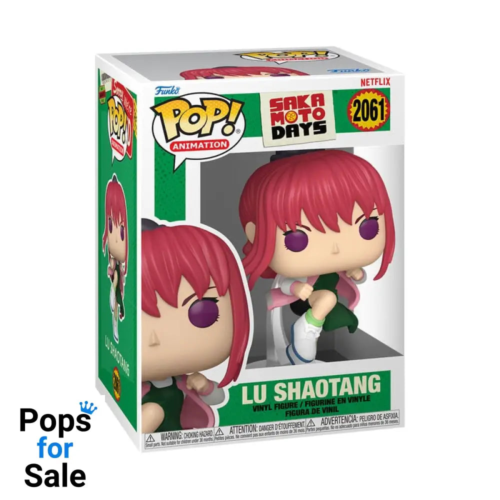 Sakamoto Days POP! Animation Vinyl Figures Lu 9 cm