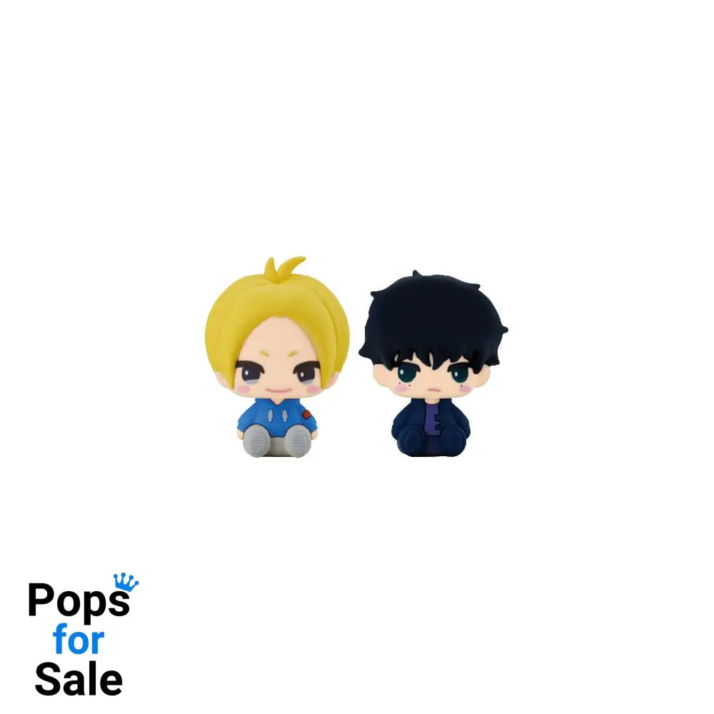 Sakamoto Days Pote Raba Rubber Mascot PVC Mini Figure Asakura Shin & Seba Natsuki 8 cm