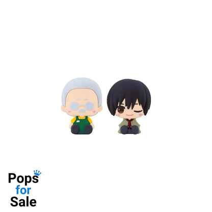 Sakamoto Days Pote Raba Rubber Mascot PVC Mini Figure Sakamoto Taro & Nagumo 8 cm